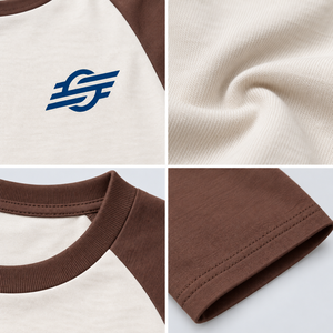Men's 100% Cotton <b>Raglan</b> <b>Sleeve</b> <b>T</b> <b>Shirt</b> O Neck Short <b>Sleeve</b> Casual Tee Blank Pattern - Product Image 6