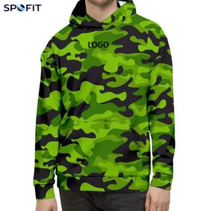 Sudadera con Capucha de Forro Polar para Hombre, Diseño de Camuflaje Premium, Impresión Digital Personalizada, Sudadera con Capucha para Invierno - Product Image 5