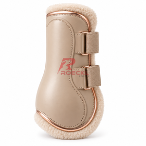 Bottes de brossage pour chevaux de qualité supérieure, avec design flexible, intérieur doux et fermeture fiable, pour l'entraînement, la compétition et l'usage quotidien. - Product Image 5