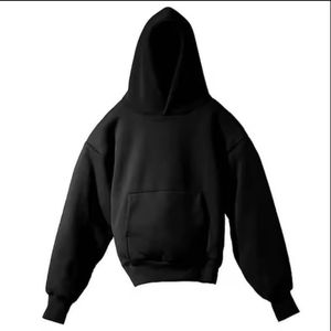 เสื้อฮู้ดดี้คุณภาพสูงแบบสั่งทำพิเศษ หนัก 500 กรัม ทรงโอเวอร์ไซส์ สตรีทแวร์ ไหล่ตก ทรงบ็อกซี่ ผ้าคอตตอนหนา แบบเรียบ - Product Image 5