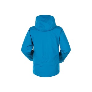 Veste de ski isolée à capuche pour homme, couleur beige marine, rembourrage synthétique, fermeture éclair, coupe-vent, vêtements d'hiver pour l'extérieur - Product Image 3