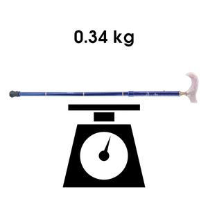 Bastón para caminar de aleación de aluminio plegable de cinco secciones exclusivo para personas mayores con diseño único - Product Image 4