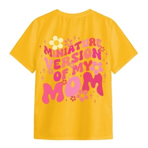 เสื้อยืดลำลองพิมพ์ลายทันสมัยสำหรับเด็กผู้หญิง แขนสั้น คอกลม ผ้าฝ้าย 100% คุณภาพพรีเมียม เป็นมิตรกับสิ่งแวดล้อม เหมาะสำหรับใส่ทุกวัน - Product Image 1