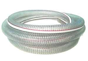Flexible PVC Water <b>Hose</b> for Garden Watering 1 1/4 Inch <b>50m</b> Durable Anti-Abrasion Transparent <b>Hose</b> - Product Image 2