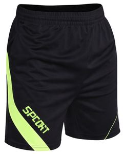 Ensemble de t-shirt et short de sport pour homme, noir et vert néon, séchage rapide, respirant, vêtements de sport, course à pied, entraînement, fitness, tenue de sport - Product Image 4