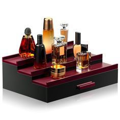 2025 vente en gros personnalisé nouveauté acrylique vin présentoir armoires à liqueur bouteille acrylique éclairé par LED pour Bar Pub étagères - Product Image 6