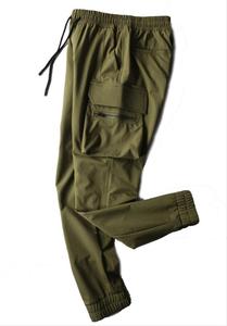 2026 New Wholesale New Fashionable Men's <b>Trousers</b> Cargo Pants With Many Pockets Casual Mid Waist Men Joggers For Casual Wear - Product Image 3