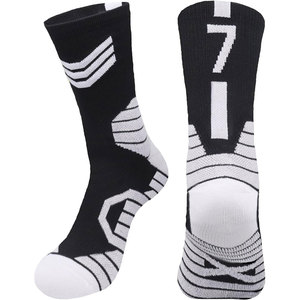 Custom Made Adults Size High Elastic Jogging <b>Socks</b> Lightweight Comfortable Knitted Sports Compression Athletic <b>Socks</b> - Product Image 2