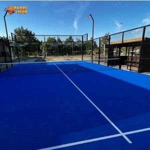 สนามแพเดิลเทนนิสที่ผลิตอย่างเป็นมิตรต่อสิ่งแวดล้อม  สถานที่เล่นแพเดิลที่ยั่งยืน  วัสดุก่อสร้างสีเขียว  ส่งออกขายส่ง - Product Image 1
