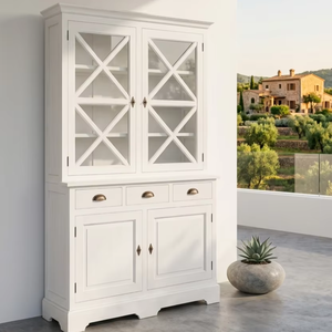 Mueble Contemporáneo de Estilo Occidental, Ecológico y Duradero, de Madera Maciza con Acabado de Textura Natural, 8 Estantes para Oficina en Casa Versátil - Product Image 3