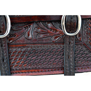 Sacs de selle personnalisables en cuir véritable de qualité supérieure, fabriqués à la main, durables, pour l'équitation, par Y&Z Enterprises - Product Image 5