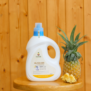Détergent liquide vaisselle écologique ananas biologique certifié ISO HACCP Cuisine naturelle jetable de la plus haute qualité - Product Image 5