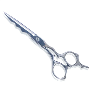 Ciseaux de barbier en acier inoxydable, rasoir de salon de beauté, ciseaux de coiffure précis et tranchants pour des coupes nettes, durables - Product Image 2