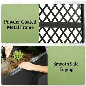 Fioriere e Letti Rialzati da Giardino di Qualità Premium, Vasi e Contenitori per Piante - Product Image 4