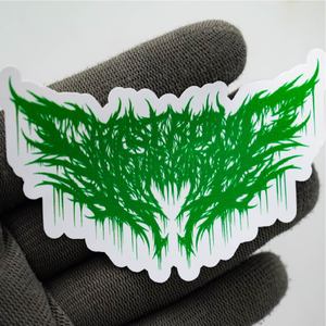 Wholesale 100pcs Custom Die Cut <b>Decorative</b> Vinyl <b>Stickers</b> for Brand High-quality Waterproof UV Glossy Adhesive PVC <b>Wall</b> Decal - Product Image 4