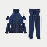 Ensemble veste et pantalon de sport personnalisé OEM, coupe-vent léger 150 GSM résistant à l'eau, unisexe, été
