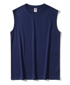 Nouvelle Arrivée Débardeurs de Sport pour Hommes 120g 100% Coton, Tricotés, Teint Uni, Coupe Ample, Grandes Tailles - Product Image 6