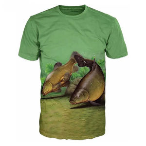 Servicio OEM, Camiseta de Pesca para Hombre, Personalizada, 100% Poliéster, Corte Ajustado, Elegante, Manga Larga, Transpirable, Protección UPF 50 - Product Image 3