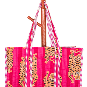 Sac fourre-tout multifonctionnel matelassé en coton biologique pour un style bohème, grand sac à bandoulière spacieux pour la plage, la gym, les voyages, décontracté, portable, printemps - Product Image 3