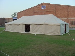 เต็นท์ทะเลทรายดีลักซ์ ผ้าแคนวาสฝ้าย 100% – เต็นท์กันน้ำหลายชั้น ทนลม สำหรับตั้งแคมป์ แกลมปิ้ง และกิจกรรมกลางแจ้ง - Product Image 2