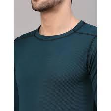 Corduroy Fabric Spandex/Polyester Lower Hem Logo Position Men's Athletic <b>Patchwork</b> Long Sleeve O-Neck T-<b>Shirt</b> Breathable Regular - Product Image 3