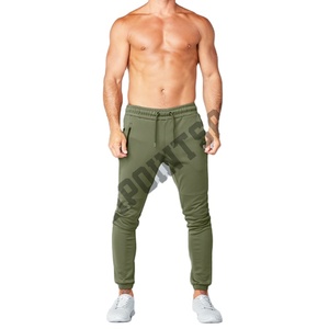 Custom <b>Men</b> solid color <b>drawstring</b> Joggers Pants Casual <b>Men's</b> <b>Trouser</b> Cotton Jogging Sweatpants - Product Image 1