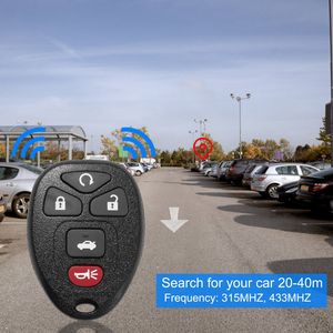 Telecomando auto con ingresso senza chiave KOBGT04A per Chevrolet Malibu 2004-2010, custodia con pulsantiera di ricambio per chiavi veicolo - Product Image 5