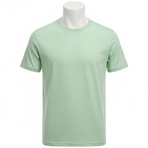Camiseta de manga corta hecha a mano de alta gama, fábrica en Pakistán, camisetas de alta calidad para hombre, de algodón, en Pakistán - Product Image 1