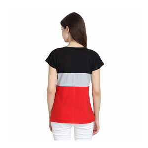 T-shirts personnalisés à manches courtes respirants et écologiques pour femmes, sublimation, coupe classique, matière de qualité supérieure - Product Image 2