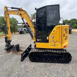 Mini-excavatrice sur chenilles CAT 306 CR pour usage domestique avec peu d'heures de fonctionnement, moteur puissant, moteur fluide, système d'engrenages robuste pour une efficacité optimale - Product Image 2