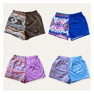 Wholesale Customized Australian Footy Shorts Pockets Zip Ladies Men Rugby Gym Beach Pool Casual 100% Polyester Anti-UV - Product Image 3
