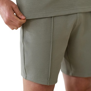 Pantalones Cortos Casuales Técnicos Personalizados para Hombre, Cintura Elástica con Cordón, Ligeros, de Secado Rápido, Ecológicos, Hasta la Rodilla, Servicio OEM - Product Image 2