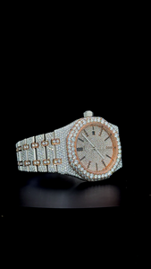 Nouveau fabricant de montres design personnalisé montre unisexe en acier inoxydable avec diamants pour une utilisation en Inde - Product Image 4