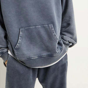 เสื้อฮู้ดดี้ผู้ชายแบบฟอกสี  ขั้นต่ำในการสั่งซื้อน้อย  เสื้อฮู้ดดี้ฟอกสีจากวัสดุคุณภาพดีที่สุดสำหรับผู้ชาย  บริการ OEM ODM เสื้อฮู้ดดี้ฟอกสีแบบสั่งทำ - Product Image 6