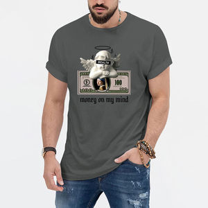 Camiseta Personalizada Ligera de Primera Calidad en Algodón y Poliéster con Logotipo Personalizado, Ropa Deportiva, Talla Grande, Ecológica, Transpirable, en Oferta - Product Image 2