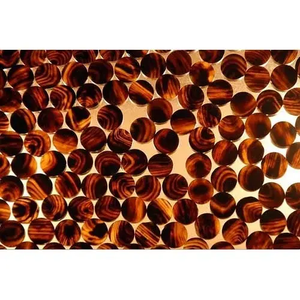 Meilleur bouton-pression en corne de buffle naturelle polie, écologique, fait main, moderne, avec motif rond et trou, du premier fabricant indien de couleur noire - Product Image 3