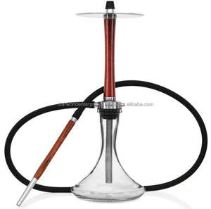 2024 venta al por Mayor moderno Nargile Shisha Hookah Mini Chicha de cristal con cuenco y accesorio de manguera para Bar y regalo - Product Image 2