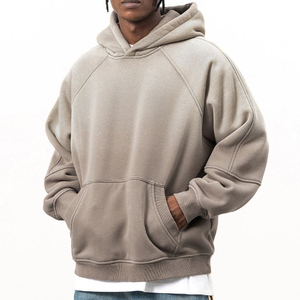 Sweat à capuche vintage délavé à l'acide avec logo personnalisé, effet dégradé, haute qualité, mode, épais, pour homme - Product Image 6