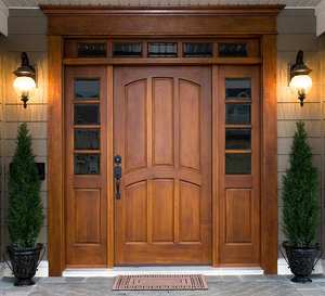 Craved Design Wooden <b>Door</b> Original Entrance Main Exterior Interior Double Solid Wooden <b>Door</b> <b>Front</b> <b>Doors</b> <b>Entry</b> Natural Wood <b>Doors</b> - Product Image 1