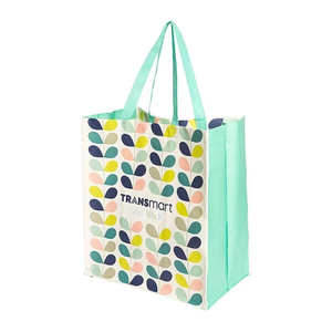 Bolsas de Compra Reutilizables Personalizadas de PP Tejido Laminado BOPP, Fabricadas en Vietnam, con Logotipo e Impresión de Personalización de Tamaño en Flexografía - Product Image 4