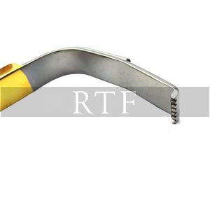 Tebbetts 18,5 dientes aislado fibra óptica Retractor instrumentos quirúrgicos base - Product Image 2