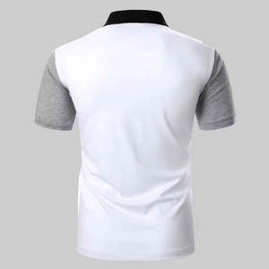 เสื้อโปโลผู้ชายไซส์ใหญ่ ระบายอากาศได้ดี สวมใส่สบาย ผลิตจากผ้าฝ้าย 100% พร้อมโลโก้แบบกำหนดเอง - Product Image 3