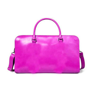Large Capacity Heavy Duty <b>Leather</b> Duffel <b>Bag</b> Waterproof Luxury Sport Weekender Travel <b>Bag</b> for Motorcycling Outdoor Trips - Product Image 2