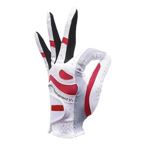 Wholesale Breathable Black Men's Golf <b>Gloves</b> <b>Hands</b> Adult Genuine Leather Lightweight <b>Moisture</b> Wicking Outdoor Professional - Product Image 6