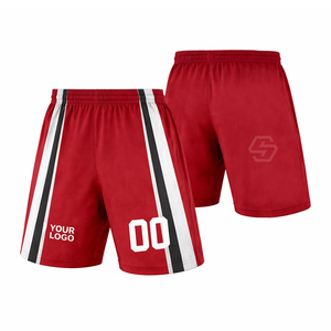 Shorts de football imprimés les plus vendus, fournisseur OEM, shorts d'entraînement de football personnalisés, respirants, séchage rapide, antibactériens, logo personnalisé - Product Image 1