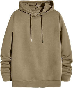 Ensemble survêtement kaki personnalisé avec logo pour homme, sweat à capuche polaire vierge et pantalon de jogging, vente en gros, survêtements décontractés vert olive pour homme - Product Image 2