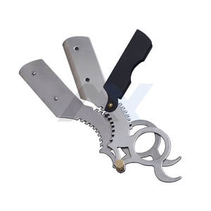 Navaja de Afeitar Profesional para Hombre, de Acero Inoxidable, para Barbería y Salón, Cuchilla Recta para Afeitar - Product Image 4