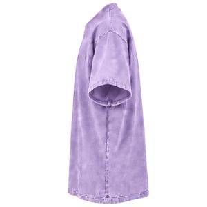 เสื้อยืดคอตตอน 100% ทรงปกติ สีวินเทจแบบซักพิเศษ พิมพ์ลายโลโก้ด้านหน้าด้วยเทคนิคซิลค์สกรีน สำหรับทุกเพศ เป็นมิตรต่อสิ่งแวดล้อม แห้งเร็ว - Product Image 3