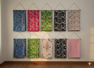 Tissu Popeline 100% Coton Peigné Léger, Respirant, Absorbant l'Humidité, Écologique, Biologique, Multi-Imprimé pour Filles - Product Image 3