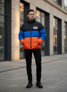 Chaqueta de Invierno Deportiva Impermeable Personalizada para Hombre, Abrigo Cálido con Cierre de Cremallera, Estilo Casual Acolchado - Product Image 2